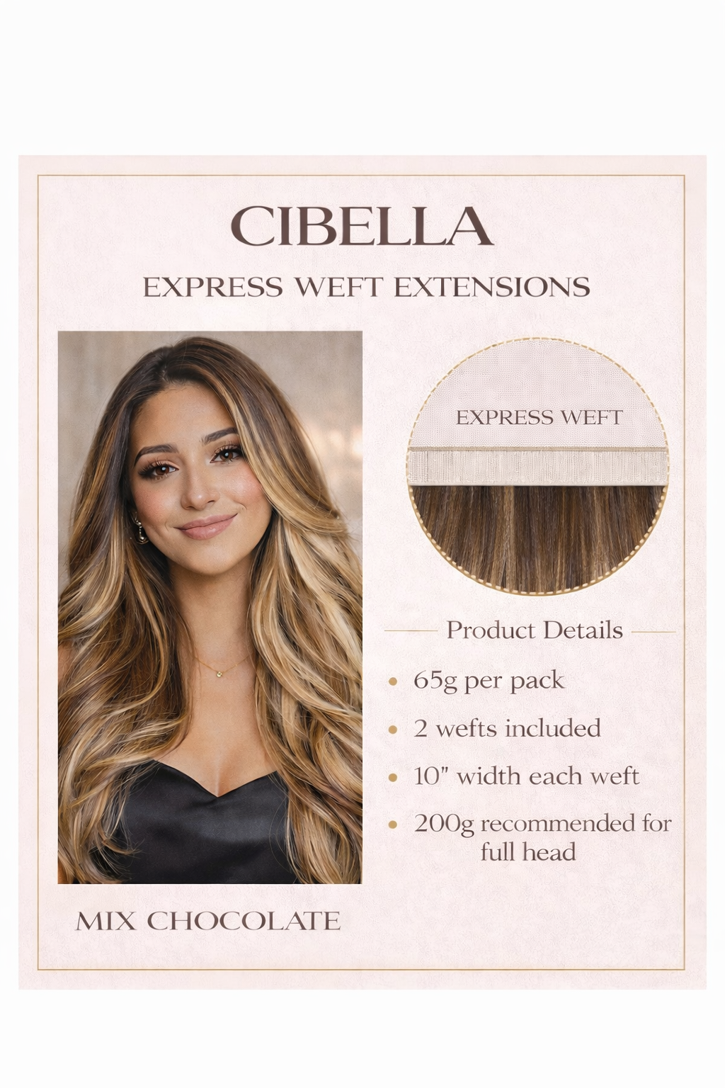 Express Weft Hair Extensions- Tape in