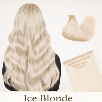 Tape-In Hair Extensions Russian Virgin Remy human hair