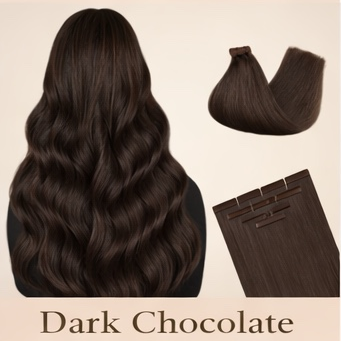 Tape-In Hair Extensions Russian Virgin Remy human hair