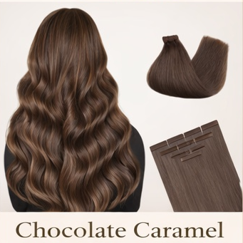 Tape-In Hair Extensions Russian Virgin Remy human hair